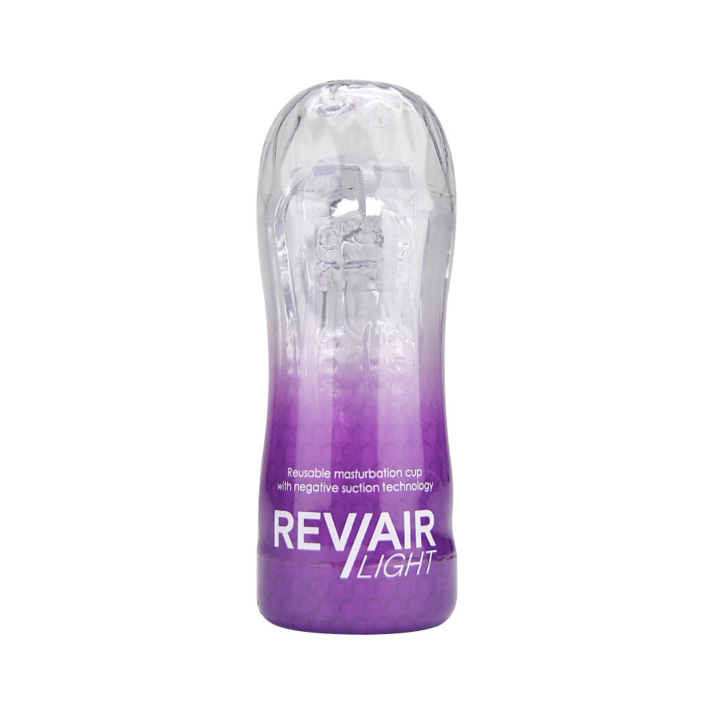Rev-Air Light Reusable Masturbation Cup - PL4YHOUSE - PL4YHOUSE - Rev-Air Light Reusable Masturbation Cup - REV - Male Masturbators - Rev-Air Light Reusable Masturbation Cup - {{ sex }} - {{adult_toys}} - {{UK}} - {{ christmas }}