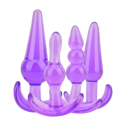 Loving Joy Butt Plug Training Kit Purple - PL4YHOUSE - PL4YHOUSE - Loving Joy Butt Plug Training Kit Purple - Loving Joy - Butt Plugs - Loving Joy Butt Plug Training Kit Purple - {{ sex }} - {{ adult_toys }} - {{ UK }} - {{ christmas }} - {{ anal sex toys }} - {{ bondage }} - {{ dildos }} - {{ essentials }} - {{ male sex toys }} - {{ lingerie }} - {{ vibrators }}