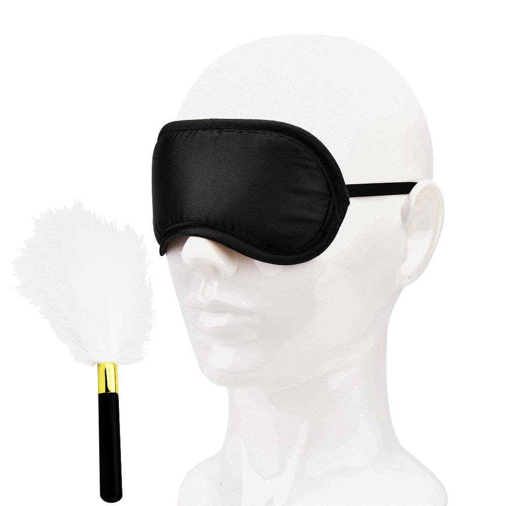 Bound to Play. Eye Mask and Feather Tickler Play Kit - PL4YHOUSE - PL4YHOUSE - Bound to Play. Eye Mask and Feather Tickler Play Kit - Bound to Play - Blindfolds - Bound to Play. Eye Mask and Feather Tickler Play Kit - {{ sex }} - {{ adult_toys }} - {{ UK }} - {{ christmas }} - {{ anal sex toys }} - {{ bondage }} - {{ dildos }} - {{ essentials }} - {{ male sex toys }} - {{ lingerie }} - {{ vibrators }}