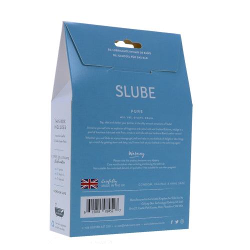 Slube Pure Water Based Bath Gel 500g - PL4YHOUSE - PL4YHOUSE - Slube - Massage Oils and Candles - Slube Pure Water Based Bath Gel 500g - {{ sex }} - {{adult_toys}} - {{UK}} - {{ christmas }}
