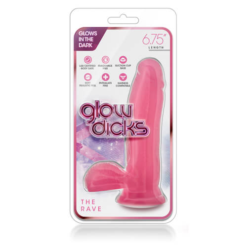 Glow in the Dark 7 Inch Suction Base Cock with Balls - PL4YHOUSE - PL4YHOUSE - Blush Novelties - Suction Cup Dildos - Glow in the Dark 7 Inch Suction Base Cock with Balls - {{ sex }} - {{ adult_toys }} - {{ UK }} - {{ christmas }} - {{ anal sex toys }} - {{ bondage }} - {{ dildos }} - {{ essentials }} - {{ male sex toys }} - {{ lingerie }} - {{ vibrators }}