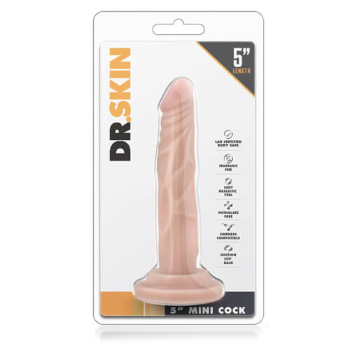 Realistic 5 Inch Cock with Suction Base - PL4YHOUSE - PL4YHOUSE - Blush Novelties - Suction Cup Dildos - Realistic 5 Inch Cock with Suction Base - {{ sex }} - {{adult_toys}} - {{UK}} - {{ christmas }}