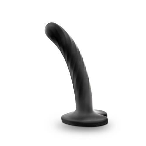 Twist Silicone Dildo with Suction Cup Small - PL4YHOUSE - PL4YHOUSE - Twist Silicone Dildo with Suction Cup Small - Blush Novelties - Strap On Dildos - Twist Silicone Dildo with Suction Cup Small - {{ sex }} - {{adult_toys}} - {{UK}} - {{ christmas }}