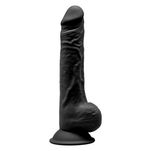 SilexD 9.5 inch Realistic Silicone Dual Density Dildo with Suction Cup with Balls Black - PL4YHOUSE - PL4YHOUSE - SilexD 9.5 inch Realistic Silicone Dual Density Dildo with Suction Cup with Balls Black - SilexD - Realistic Dildos - SilexD 9.5 inch Realistic Silicone Dual Density Dildo with Suction Cup with Balls Black - {{ sex }} - {{adult_toys}} - {{UK}} - {{ christmas }}