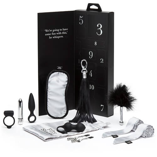 Fifty Shades of Grey Pleasure Overload 10 Days of Play Couple's Kit - PL4YHOUSE - PL4YHOUSE - Fifty Shades of Grey Pleasure Overload 10 Days of Play Couple's Kit - Fifty Shades of Grey - Sex Toy Kits - Fifty Shades of Grey Pleasure Overload 10 Days of Play Couple's Kit - {{ sex }} - {{ adult_toys }} - {{ UK }} - {{ christmas }} - {{ anal sex toys }} - {{ bondage }} - {{ dildos }} - {{ essentials }} - {{ male sex toys }} - {{ lingerie }} - {{ vibrators }}