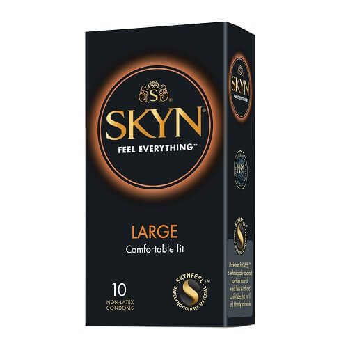 Mates SKYN Large Non Latex Condoms 10 Pack - PL4YHOUSE - PL4YHOUSE - Mates SKYN Large Non Latex Condoms 10 Pack - Mates - Condoms - Mates SKYN Large Non Latex Condoms 10 Pack - {{ sex }} - {{adult_toys}} - {{UK}} - {{ christmas }}