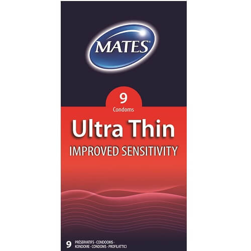 Mates Ultra Thin Condoms 9 Pack - PL4YHOUSE - PL4YHOUSE - Mates Ultra Thin Condoms 9 Pack - Mates - Condoms - Mates Ultra Thin Condoms 9 Pack - {{ sex }} - {{adult_toys}} - {{UK}} - {{ christmas }}