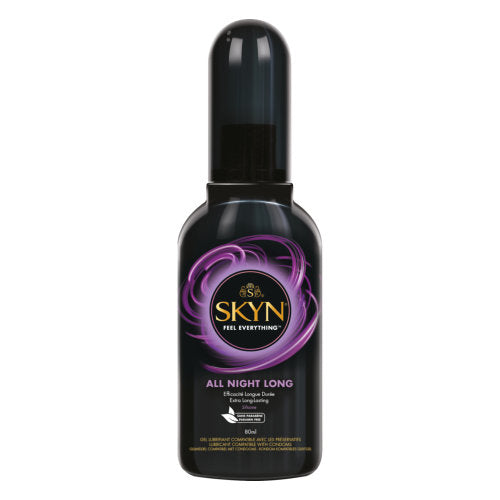 Mates SKYN All Night Long Silicone Based Lubricant 80ml - PL4YHOUSE - PL4YHOUSE - Mates SKYN All Night Long Silicone Based Lubricant 80ml - Mates - Lubricant - Mates SKYN All Night Long Silicone Based Lubricant 80ml - {{ sex }} - {{ adult_toys }} - {{ UK }} - {{ christmas }} - {{ anal sex toys }} - {{ bondage }} - {{ dildos }} - {{ essentials }} - {{ male sex toys }} - {{ lingerie }} - {{ vibrators }}