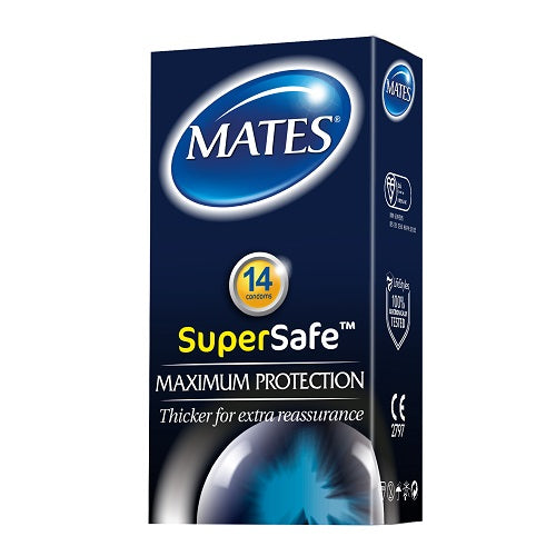 Mates Super Safe Condoms 14 Pack - PL4YHOUSE - PL4YHOUSE - Mates Super Safe Condoms 14 Pack - Mates - Condoms - Mates Super Safe Condoms 14 Pack - {{ sex }} - {{adult_toys}} - {{UK}} - {{ christmas }}