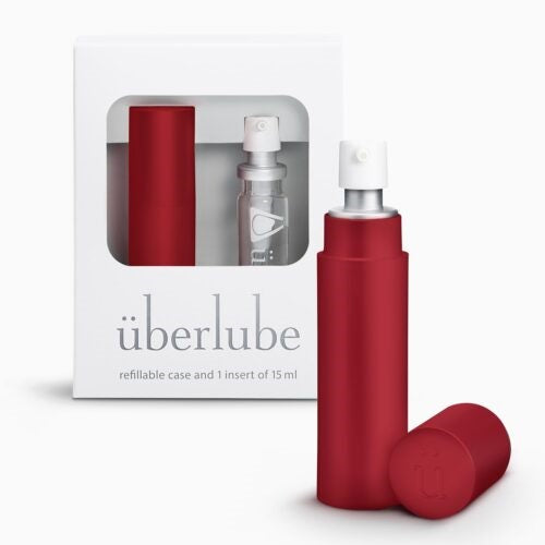 Uberlube Good-To-Go Traveller Red - PL4YHOUSE - PL4YHOUSE - Uberlube Good-To-Go Traveller Red - Uberlube - Lubricant - Uberlube Good-To-Go Traveller Red - {{ sex }} - {{adult_toys}} - {{UK}} - {{ christmas }}