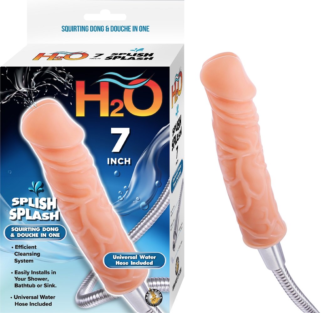 H2O 7 Inch Splish Splash Douche and Dong - PL4YHOUSE - PL4YHOUSE - H2O 7 Inch Splish Splash Douche and Dong - Nasswalk - Douches and Enemas - H2O 7 Inch Splish Splash Douche and Dong - {{ sex }} - {{ adult_toys }} - {{ UK }} - {{ christmas }} - {{ anal sex toys }} - {{ bondage }} - {{ dildos }} - {{ essentials }} - {{ male sex toys }} - {{ lingerie }} - {{ vibrators }}