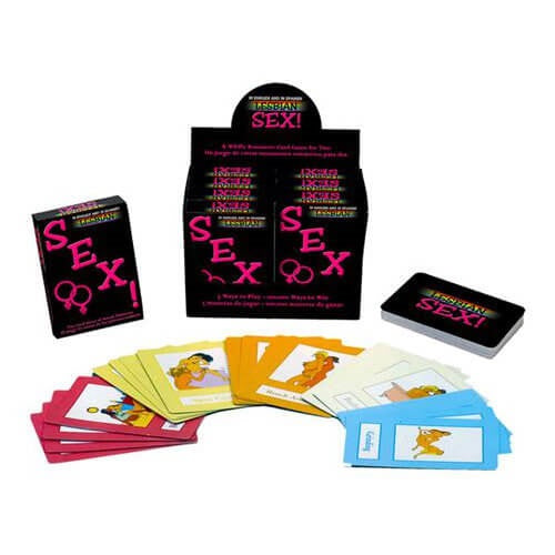 Lesbian Sex Card Game - PL4YHOUSE - PL4YHOUSE - Lesbian Sex Card Game - Kheper Games - Fun and Games - Lesbian Sex Card Game - {{ sex }} - {{ adult_toys }} - {{ UK }} - {{ christmas }} - {{ anal sex toys }} - {{ bondage }} - {{ dildos }} - {{ essentials }} - {{ male sex toys }} - {{ lingerie }} - {{ vibrators }}